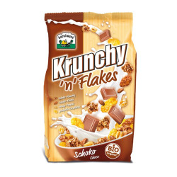 MUESLI KRUNCHY FLAKES CHOCOLATE 375Gr. BARNHOUSE