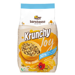 MUESLI KRUNCHY JOY AMAPOLA NARANJA 375Gr. BARNHOUSE