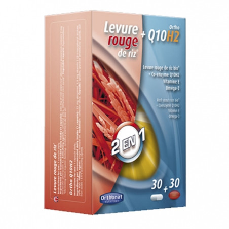 LEVURE ROUGE DE RIZ & ORTHO Q10 30 CAPSULAS/30 PERLAS ORTHONAT