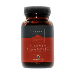 B-COMPLEX CON VITAMINA C 50 CÁPSULAS TER