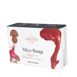 MICO-SOAP LUXURIOUS REISHI & ROSEHIP OIL 2x75Gr. HIFAS DA TERRA