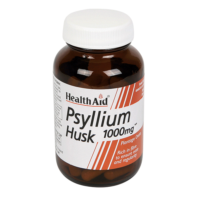 FIBRA DE CASCARA PSYLLIUM 60 CAPSULAS HEALTH AID