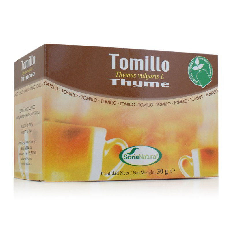 TOMILLO 20 FILTROS SORIA NATURAL