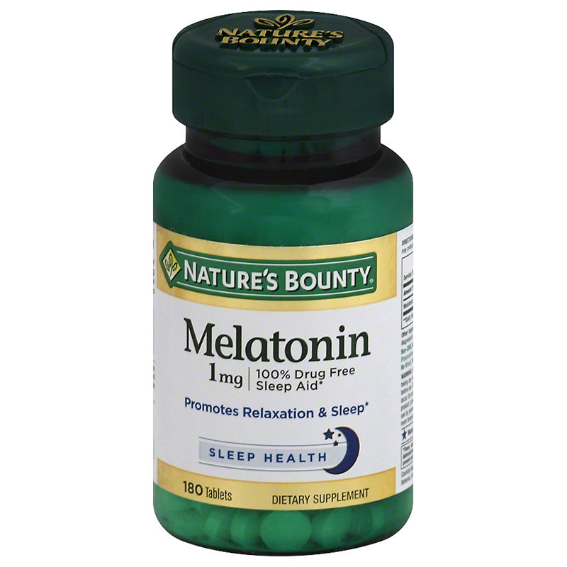 MELATONINA 1Mg. 100 COMPRIMIDOS NATURES BOUNTY