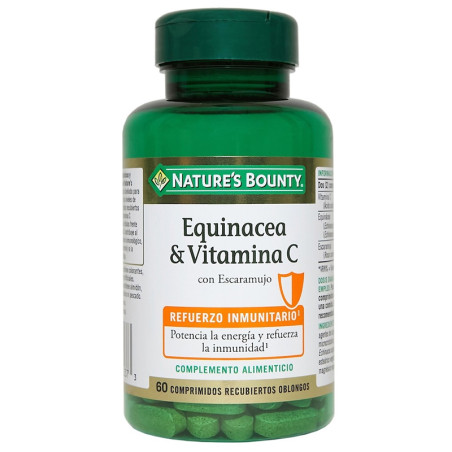 EQUINACEA Y VITAMINA C 60 COMPRIMIDOS NATURES BOUNTY