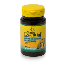 ACEITE DE SEMILLA CALABAZA 500Mg. 50 PERLAS NATURE ESSENTIAL