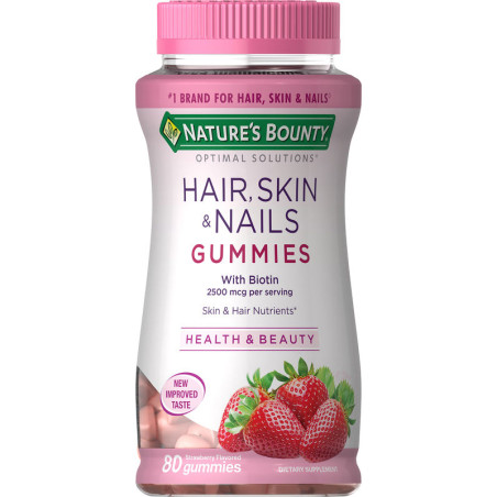 PELO, PIEL Y UÑAS 60 GUMMIES NATURES BOUNTY