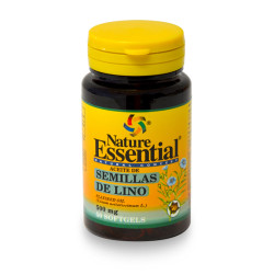 ACEITE DE SEMILLA DE LINO 500Mg. 50 PERLAS NATURE ESSENTIAL