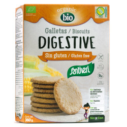 GALLETAS DIGESTIVE CEREALES BIO 330Gr. SANTIVERI