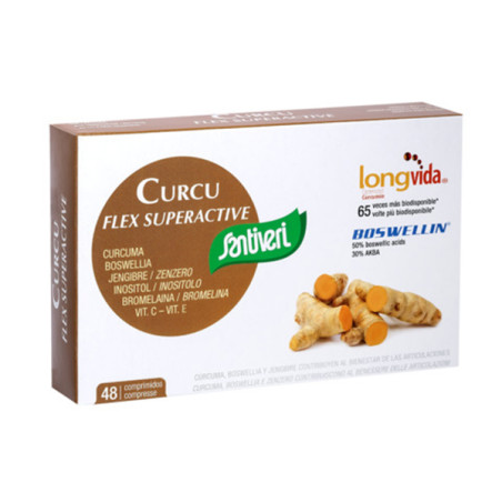 CURCU FLEX SUPERACTIVE 48 COMPRIMIDOS SANTIVERI