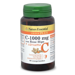 VITAMINA C 1.000Mg. + CURCUMA 60 COMPRIMIDOS NATURE ESSENTIAL