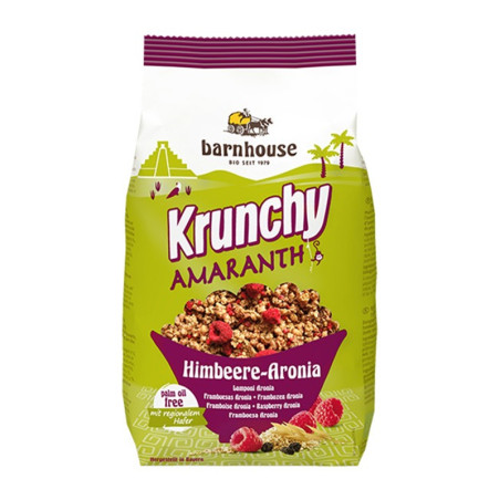 MUESLI KRUNCHY AMARANTO ARONIA 375Gr. BARNHOUSE