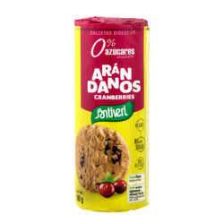 GALLETAS DIGESTIVE ARANDANOS 190Gr. SANTIVERI