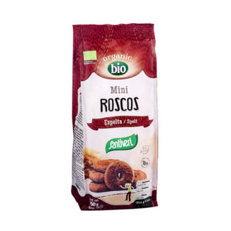 MINI ROSCOS ESPELTA BIO 150Gr. SANTIVERI