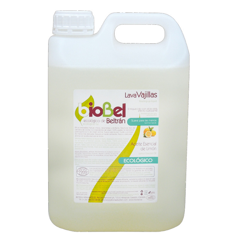 LAVAVAJILLAS A MANO BIO 5Lt. BIOBEL