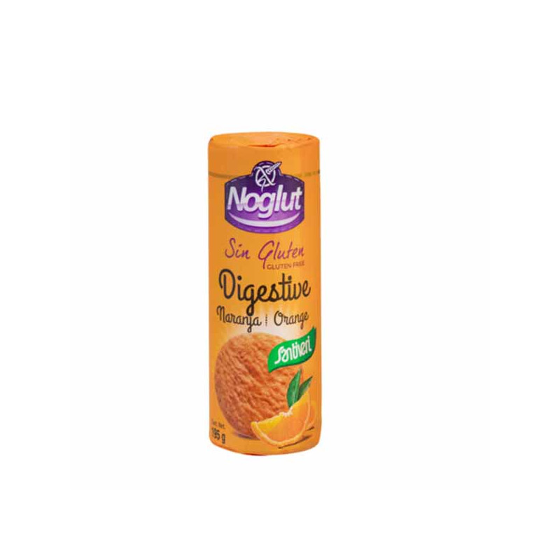 NOGLUT GALLETAS DIGESTIVE NARANJA 195Gr. SANTIVERI