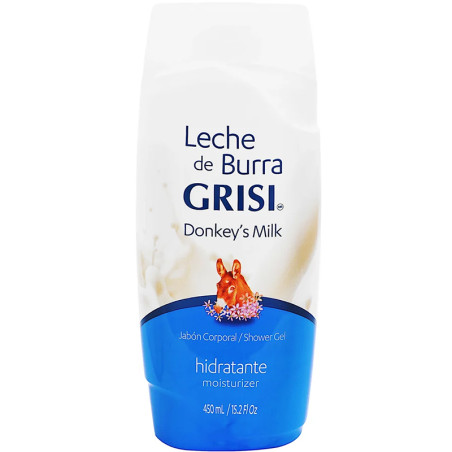 GEL DE BAÑO DE LECHE DE BURRA 450Ml. GRISI