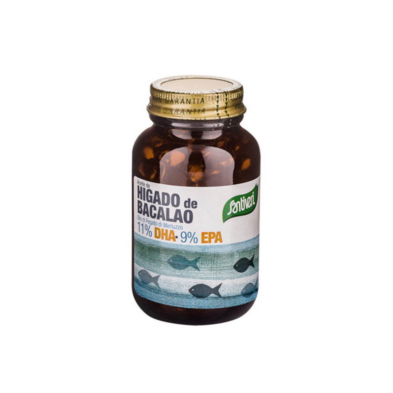 ACEITE HIGADO BACALAO 120 PERLAS SANTIVERI