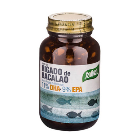 ACEITE HIGADO BACALAO 120 PERLAS SANTIVERI