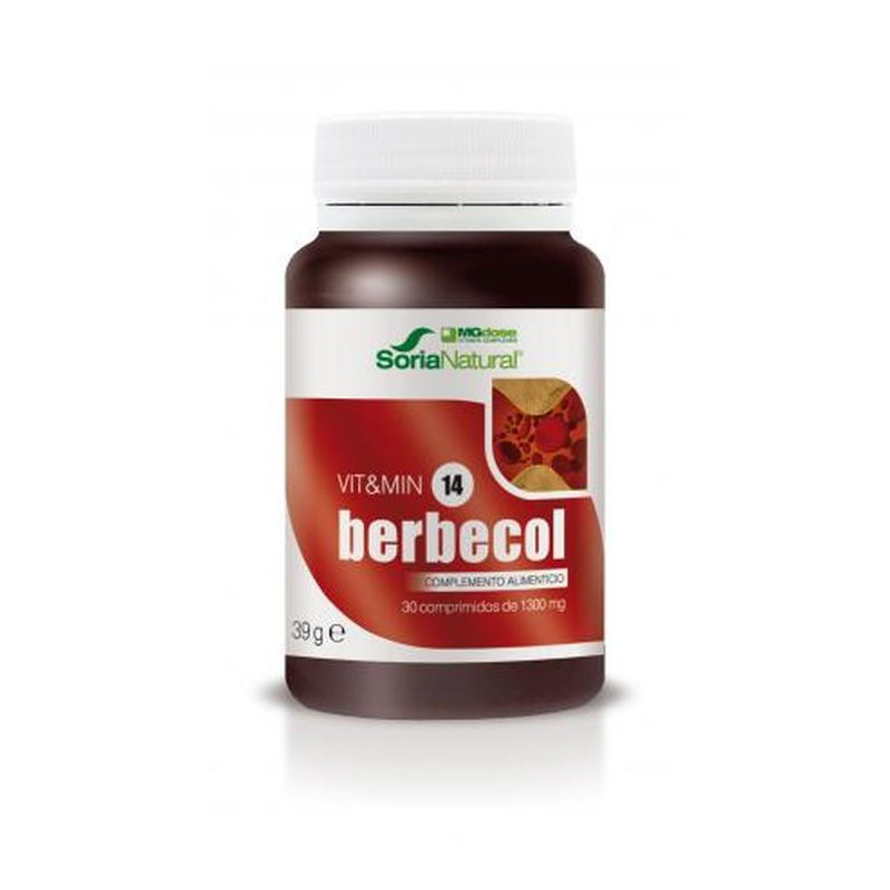 BERBECOL 30 COMPRIMIDOS MGDOSE