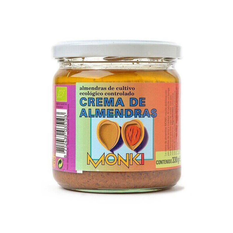 MANTEQUILLA DE ALMENDRAS 330Gr. ECO MONKI