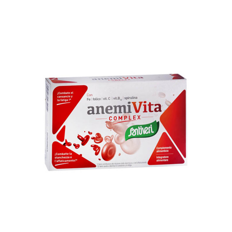 ANEMIVITA COMPLEX  40 CAPSULAS SANTIVERI