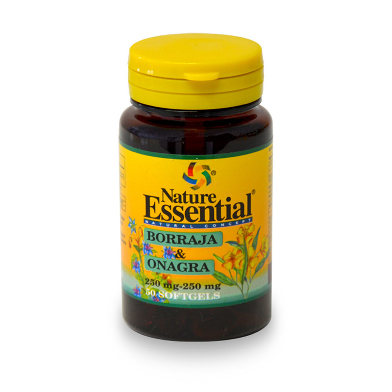 BORRAJA Y ONAGRA 500Mg. 50 PERLAS NATURE ESSENTIAL