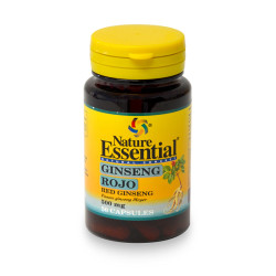 GINSENG ROJO 500Mg. 50 CAPSULAS NATURE ESSENTIAL