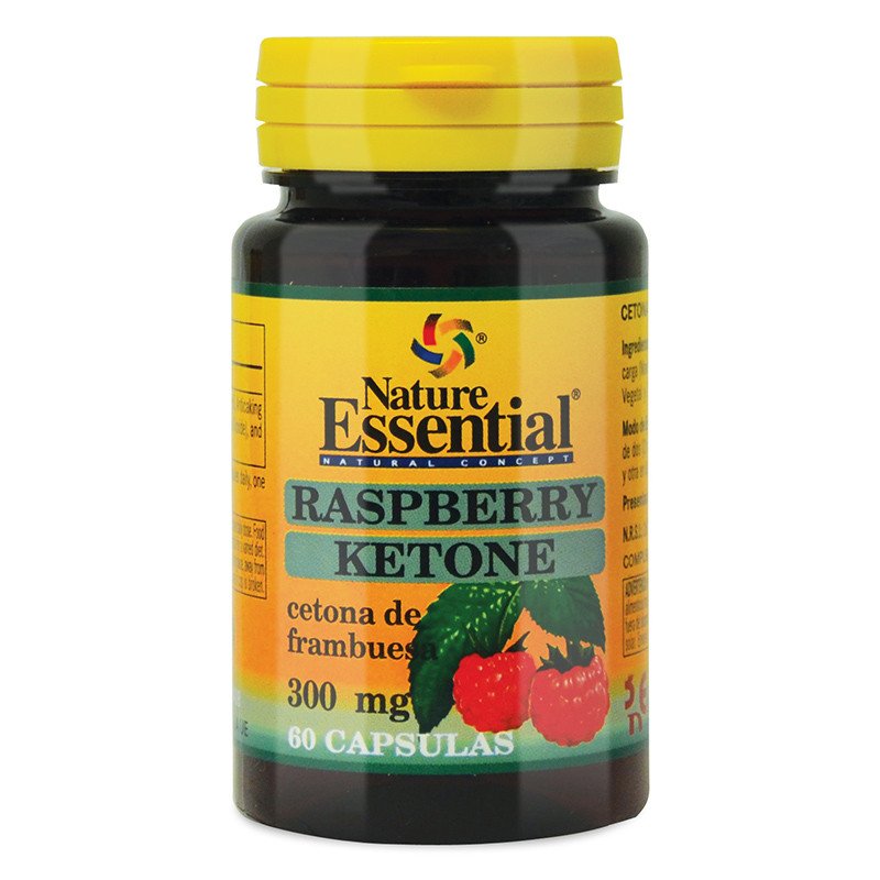 KETONAS DE FRAMBUESA 300Mg. 60 CAPSULAS NATURE ESSENTIAL