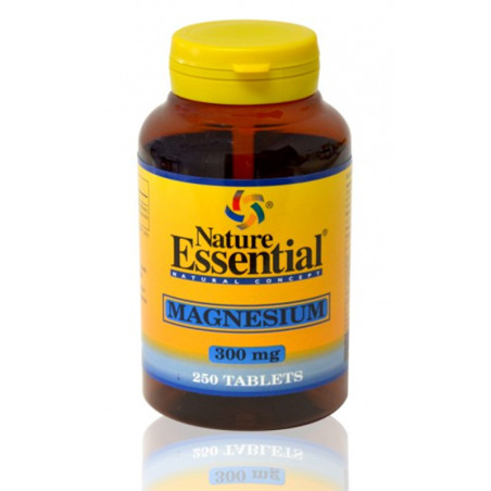 MAGNESIO QUELADO 300Mg. 250 TABLETAS NATURE ESSENTIAL