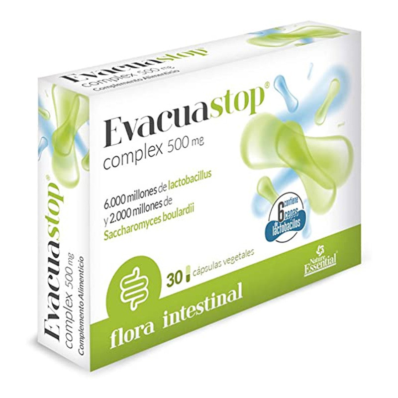 EVACUASTOP 500Mg. 30 CAPSULAS NATURE ESSENTIAL