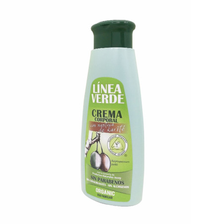 CREMA CORPORAL MANTECA KARITE 400Ml. LINEA VERDE