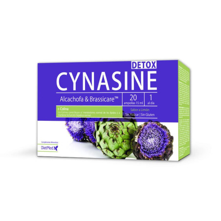 CYNASINE DETOX 20 AMPOLLAS DIETMED