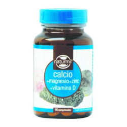 CALCIO+MAGNESIO+ZINC y VIT.D 90 COMPRIMIDOS NATURMIL