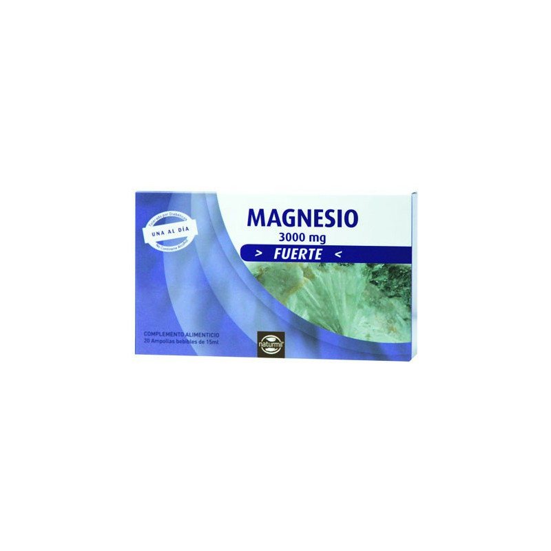 MAGNESIO FORTE  20 AMPOLLAS NATURMIL