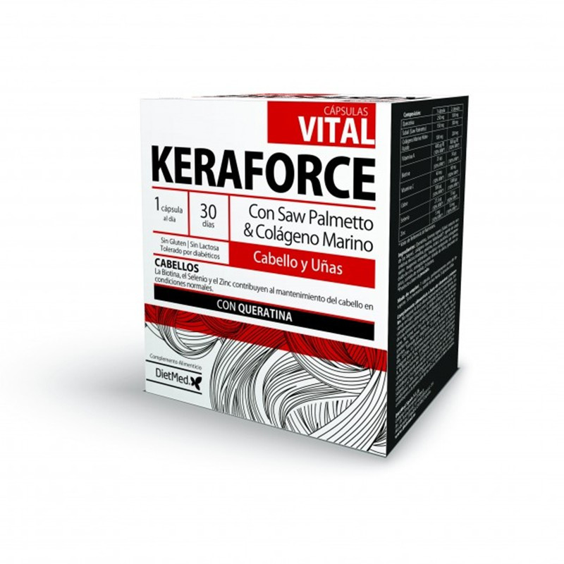 KERAFORCE VITAL 30 CAPSULAS DIETMED