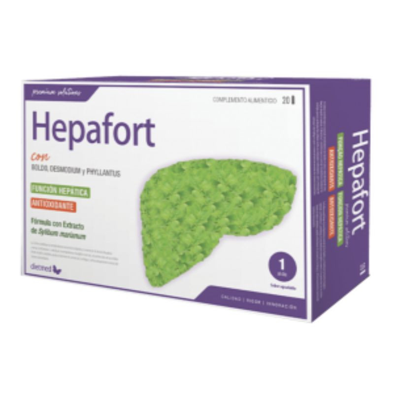 HEPAFORT 20 VIALES DIETMED