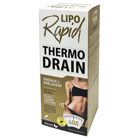 LIPORAPID THERMO DRAIN SOLUCIÓN ORAL 600 ML DIETMED