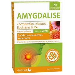 AMYGDALISE 20 COMPRIMIDOS MASTICABLES DIETMED