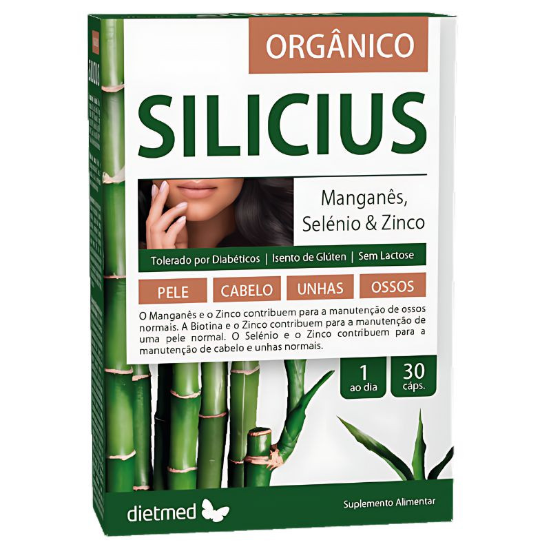 SILICIUS ORGÁNICO 30 CÁPSULAS DIETMED