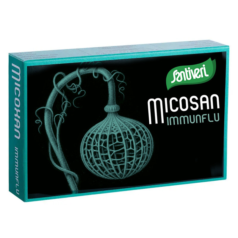 MICOSAN IMMUNFLU 40 CAPSULAS. SANTIVERI