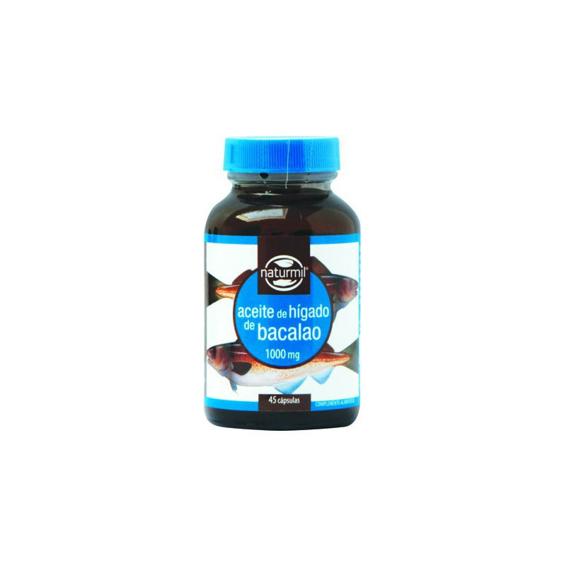 ACEITE DE HIGADO DE BACALAO 1.000Mg. 45 PERLAS NATURMIL