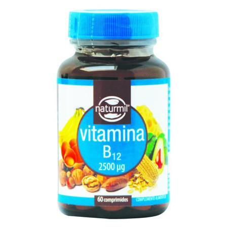 VITAMINA B12 2.500Mcg. 60 COMPRMIDOS NATURMIL