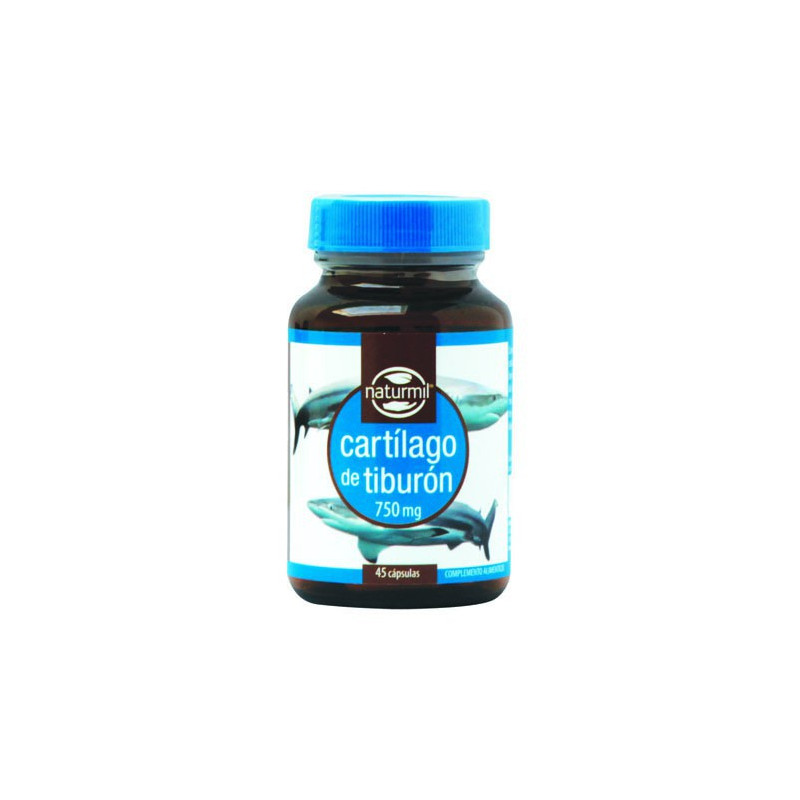 CARTILAGO DE TIBURON 750MG 45 CAPSULAS NATURMIL