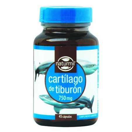 CARTILAGO DE TIBURON 750MG 45 CAPSULAS NATURMIL