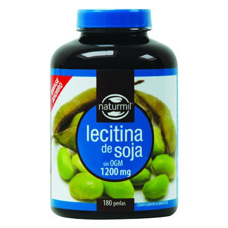 LECITINA DE SOJA 1200MG 180 PERLAS NATURMIL