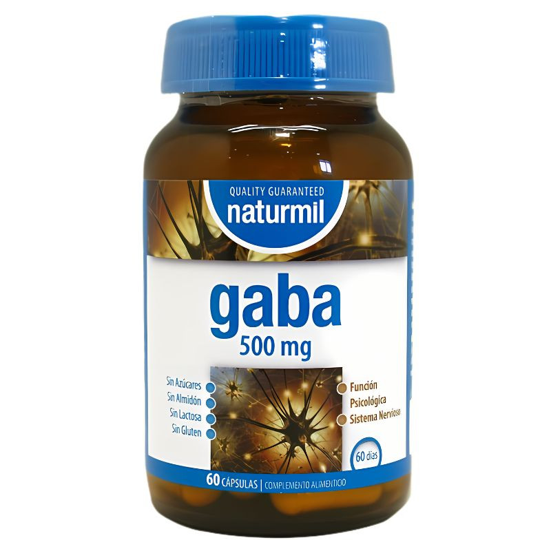 GABA 500MG 60 COMPRIMIDOS NATURMIL