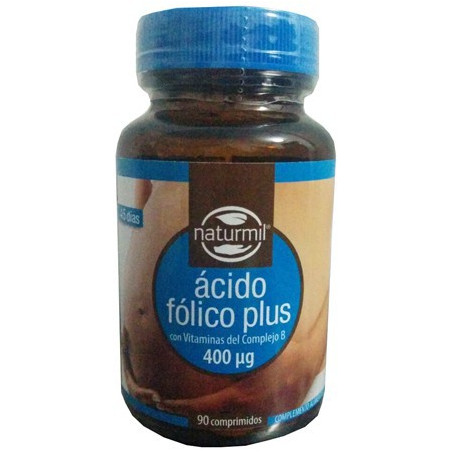 ACIDO FOLICO PLUS 400Mcg. 90 COMPRIMIDOS NATURMIL