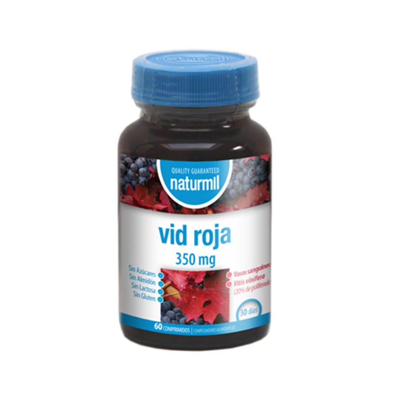 VID ROJA 350Mg. 60 COMPRIMIDOS NATURMIL