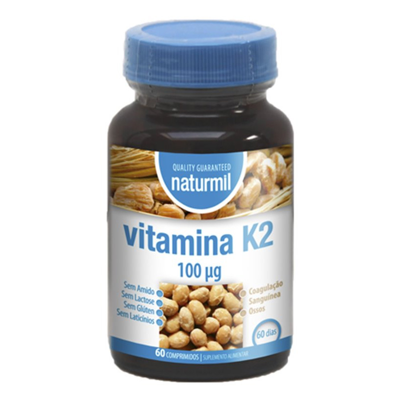 VITAMINA K2 100Mg. 60 COMPRIMIDOS NATURMIL